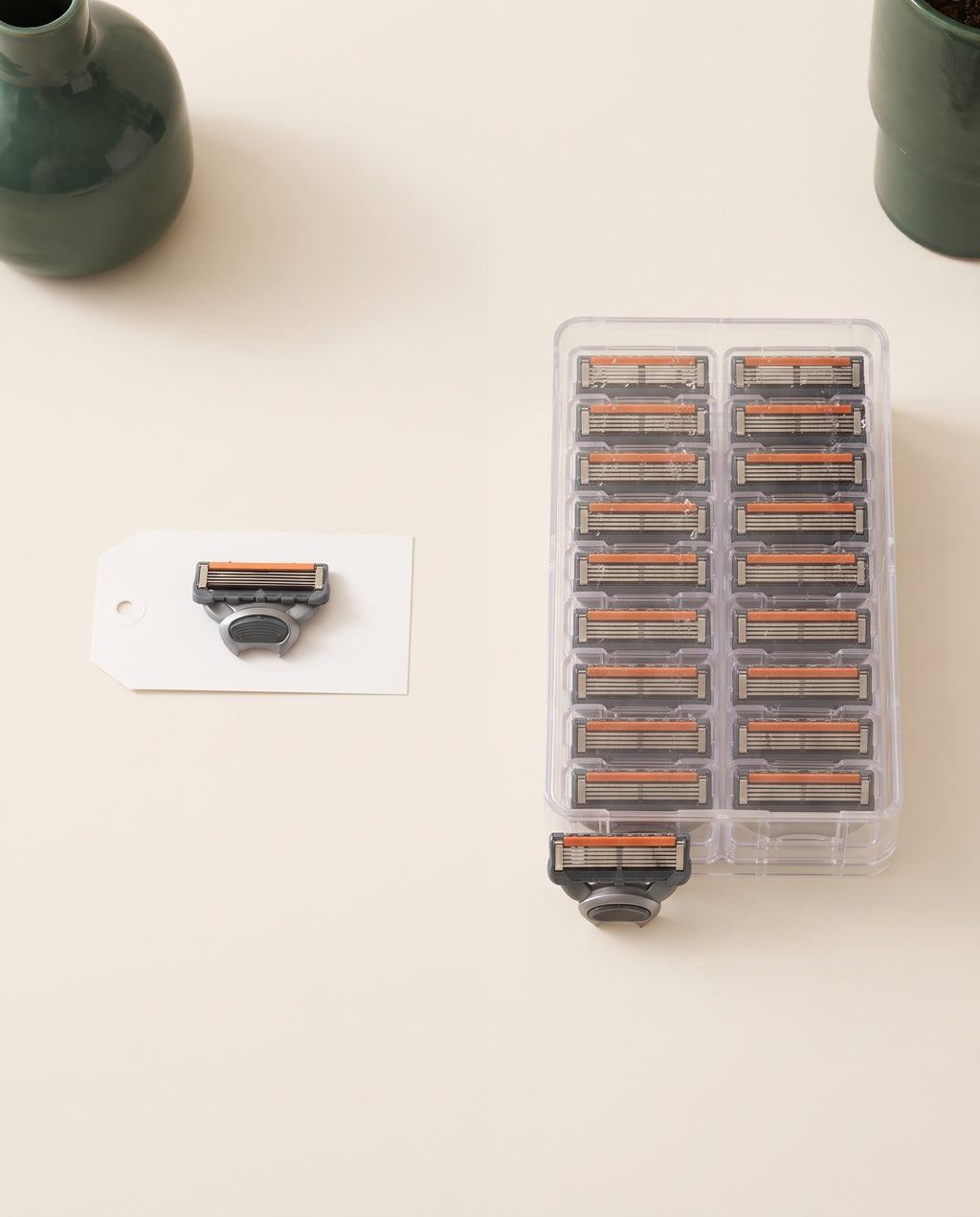 Recharges SteelEdge – 24 lames | Ne tombez plus jamais à court
